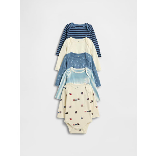 Baby First Favorites Organic Cotton Bodysuit (5-Pack)