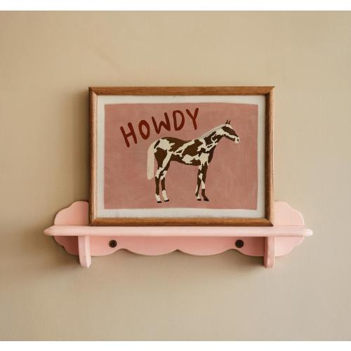 Howdy Horse Art Print