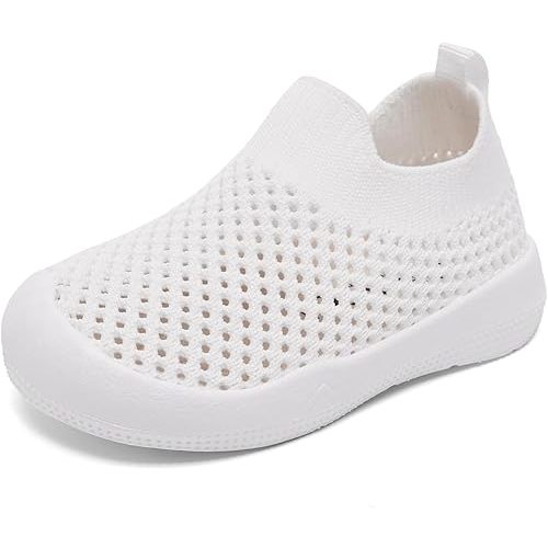 Eashi Baby Boy Girl Non-Skid Indoor Infant Walking Shoes Breathable Warm Elastic Sock Shoes with Memory Sole Protect Toes Outdoor Sneakers