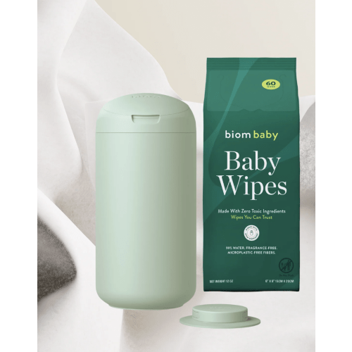 Biom Baby One Handed Wipe Kit - Seafoam