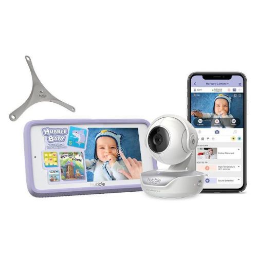 Hubble Connected Nursery Pal Deluxe 5" Smart Baby Monitor