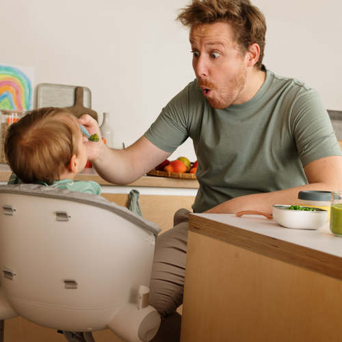 Set of 4 8oz Glass Baby Food Jars