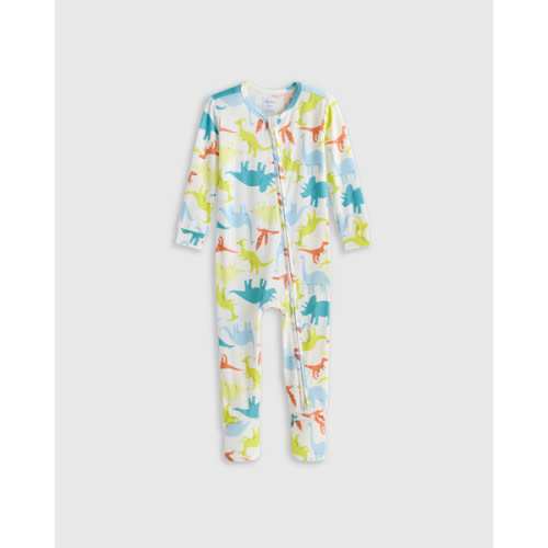Bamboo Footie Pajama - Baby in Eternal Blue