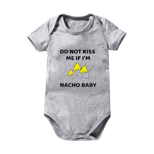 MHZLDYZ Onesies 0-3 Months Girl Infant Boys Girls Short Sleeve Cartoon Rompers Newborn Tights With Pockets for 0 To 24 Months New Born Clothes Baby Girl Baby Onesie Baby Onesie(Gray,B)