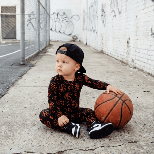 Hoop Dreams Convertible Footie