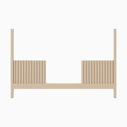 babyletto Moab 3-in-1 Convertible Crib Toddler Bed Conversion Kit - Taupe