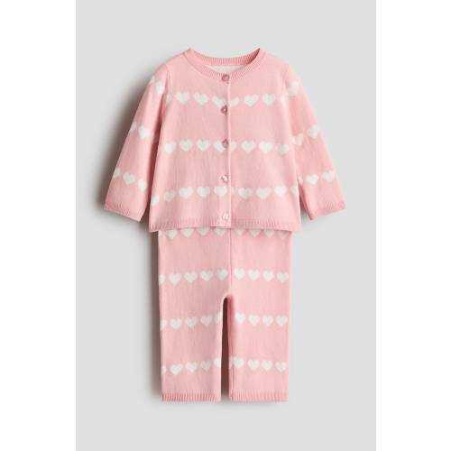 2-PIECE FINE-KNIT COTTON SET