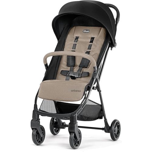 Chicco Urbino Lightweight Quick-Folding Compact Stroller, Use up to 50lbs.