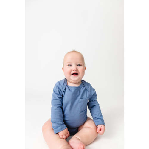 Baby Infinity Prayer Pocket Bodysuit | Long Sleeve – Holy Pals