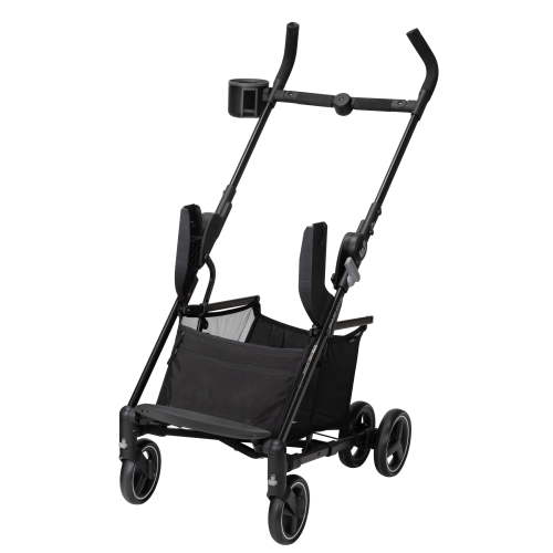 Maxi-Cosi Maxi-Taxi XT Ultra Compact Travel Baby Car Seat Caddy, Cozy Handle with Mico-Carry Wheels, Black, Infant