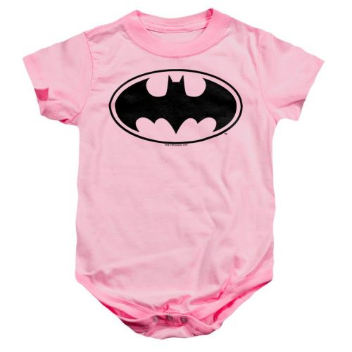 Baby Batman Black Bat Infant Bodysuit Pink 6 Months