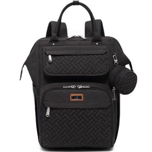 BabbleRoo Polyester Diaper Bag Backpack: Ultimate Baby Bag, Versatile Baby Diaper Bag for Modern Parents