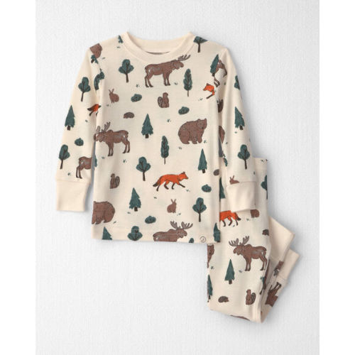 Baby 2-Piece Organic Cotton Pajamas in Woodland Creatures - Little Planet | Carter's