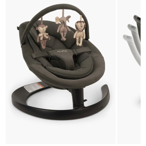 Nuna LEAF™ grow Baby Seat with Toy Bar -Forest