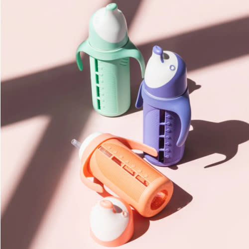 Tabor Place - Glass Sippy Cup with Silicone Straw