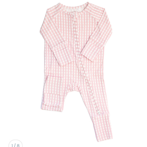 Sleep Romper - Gingham