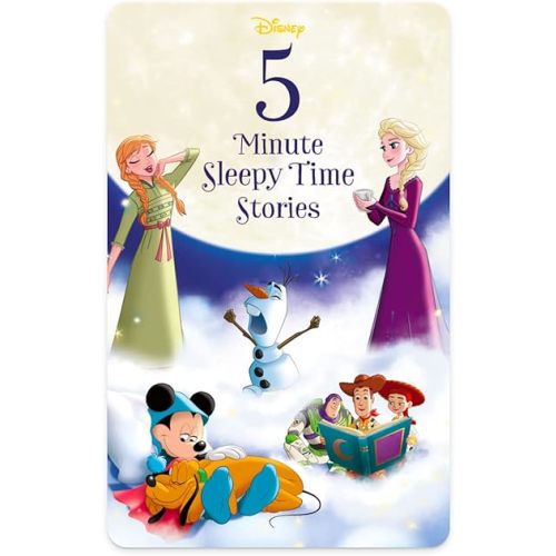 Yoto Disney 5 Minute Sleepy Time Stories – Kids Audio Card for Use with Player & Mini All-in-1 Audio Player, Screen-Free Listening with Relaxing Tales for Naptime Bedtime & Winding Down, Ages 3+