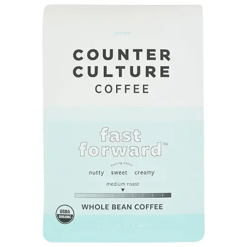 COUNTER CULTURE COFFEE Organic Fast Forward Whole Bean Coffee, 24 OZ | Grocery Pickup & Delivery | Whole Foods Market