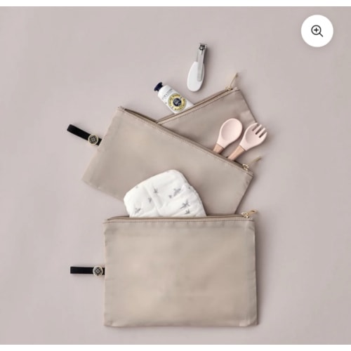 HAPP Brand Expandable Packing Pouches - Beige