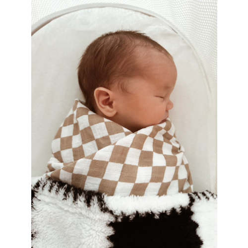 Child of God Checker Swaddle Blanket – OUR HOUSE ABOVE