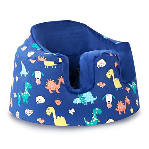 Seat Cover Compatible with Bumbo Seat, Summer Cooling Seat Cover, Baby Seat Cover, Super Soft & Breathable Baby Seat Cover, Perfect Compatible with Bumbo Seat (Dinosaur)