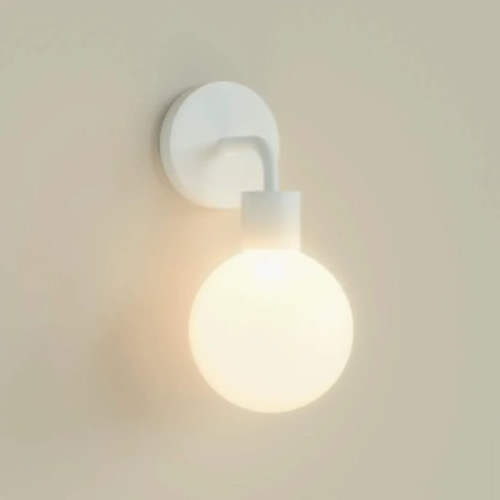 White Poplight: Cord free, Rechargeable Battery Operated Wall Sconces