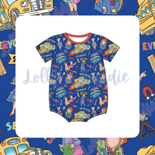 Magic On Wheels - T-Shirt Romper (READY-TO-SHIP)
