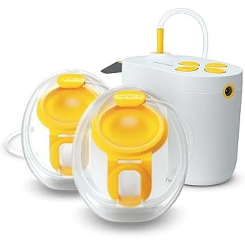 Medela Pump In Style Double Electric Breast Pump with Wearable In-Bra Collection Cups, Hospital-Grade Performance, Dishwasher-Safe, Includes Power Adapter & Battery Pack