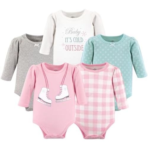 Luvable Friends Hudson Baby Bodysuits 5pk