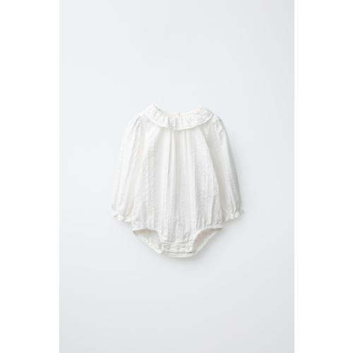 VAINICA BODYSUIT - Ecru | ZARA United States