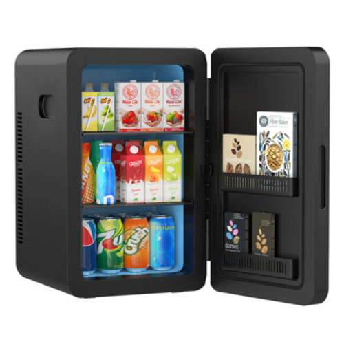 Advwin 22l Mini Fridge For Bedroom, Portable Cooler & Warmer Compact Refrigerators For Skin Care, Beverage, Cosmetics, Food, Drinks, Office Desk Dorm Room | Wayfair