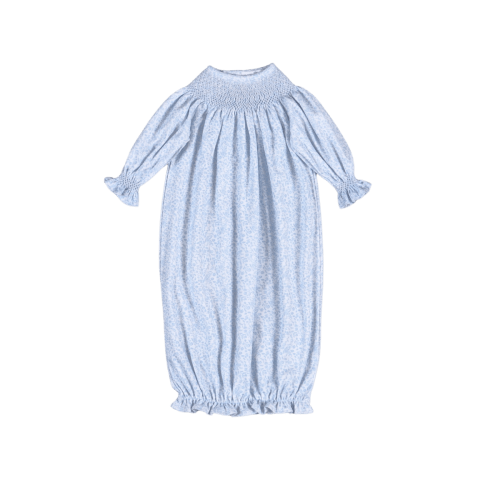 IVY-519 Ivy Floral Hand Smocked Bishop Gown – Baby Loren