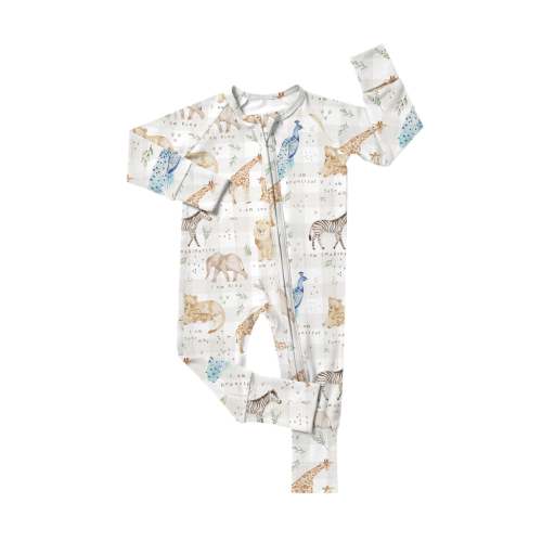 Affirmations Zipper Romper – Laney Baby