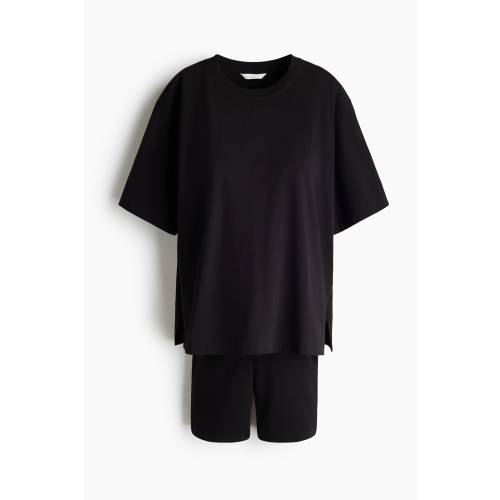 MAMA 2-PIECE COTTON JERSEY SET