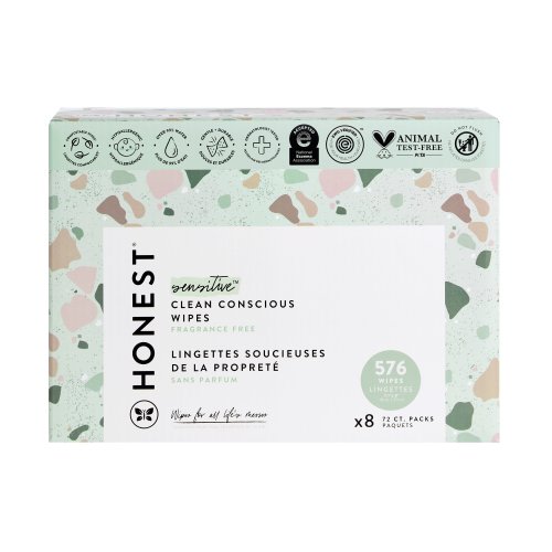 The Honest Company Baby Wipes - Fragrance Free 8 Pk