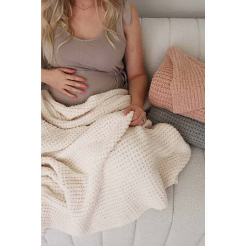 CuddleLane™ Luxe Waffle Blankets | Solids