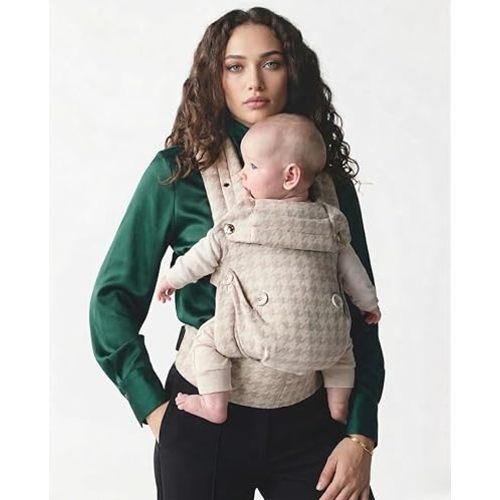 Baby Carrier | Beige | BubCare Ergonomic & Lightweight | Baby Carrier for Newborns to Toddlers | with Enhanced Lumbar Support and Effortless to Put On.