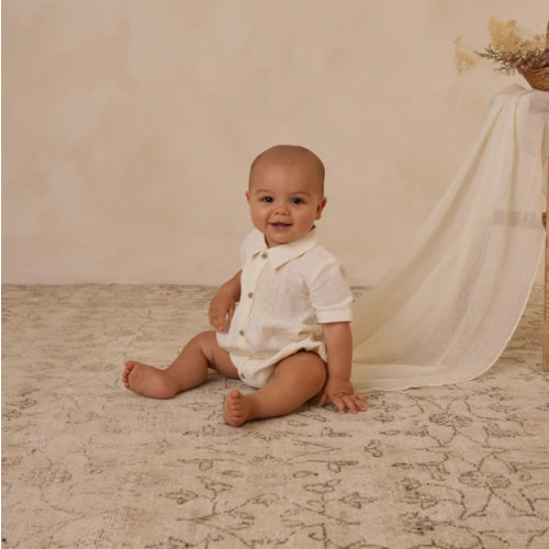 Ivory Henry Romper