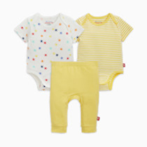 Magnetic Me Cloudstretch Magnetic 3-Pack Set - Yellow Multi, 0-3 M