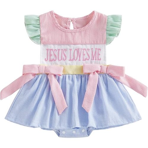 Calynn - Baby Girl Christian Outfit 6-12m
