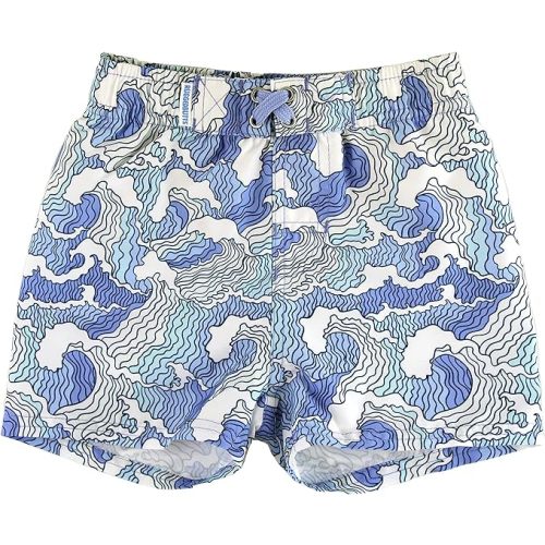 RUGGEDBUTTS Boys UPF50+ Sun Protection Fruits & Florals Swim Trunks