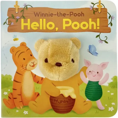Hello Winnie-The-Pooh Finger Puppet Book