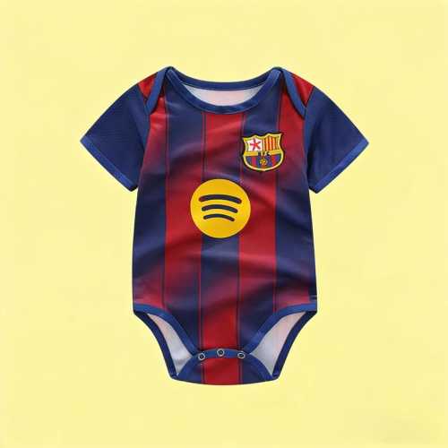 Barcelona Baby Soccer Bodysuit - Infant Football Jersey - Etsy