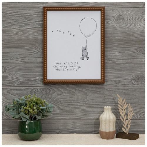 What If You Fly Pooh Wood Wall Decor