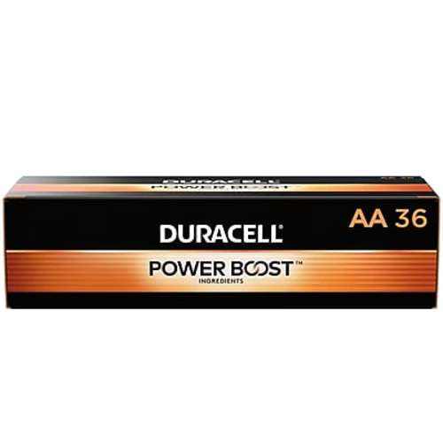 Duracell Coppertop AA Alkaline Batteries, 36/Pack (MN15P36)
