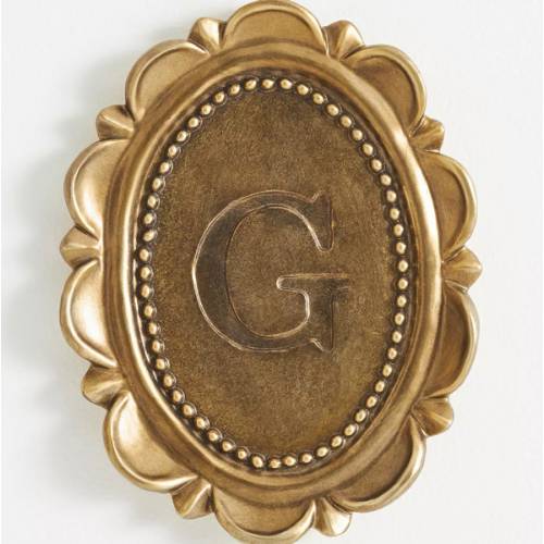 Letter G Louisa Monogram Gallery Wall Charm | Anthropologie