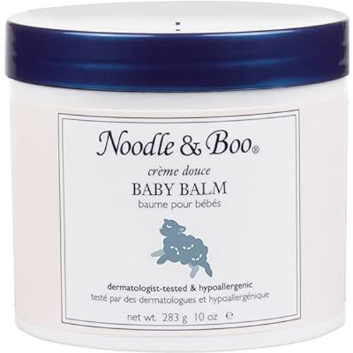 Noodle & Boo Baby Balm For Face And Body, Hypoallergenic And Natural Baby Skin Care With Organic Calendula For Sensitive Skin, Pediatrician And Dermatologist-Tested