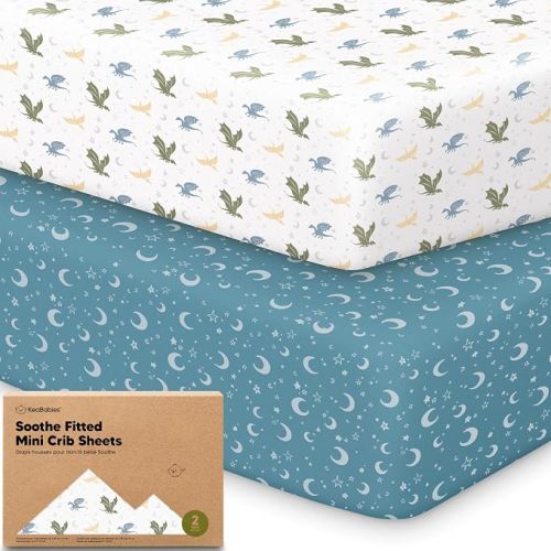 38x26 Pack N Play Mattress Sheet (Dragon Tale)