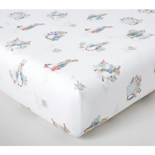 Peter Rabbit™ Organic Crib Fitted Sheet