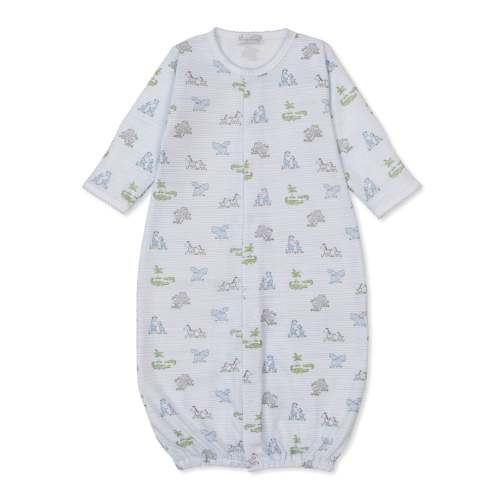 Safari Party Blue Convertible Gown